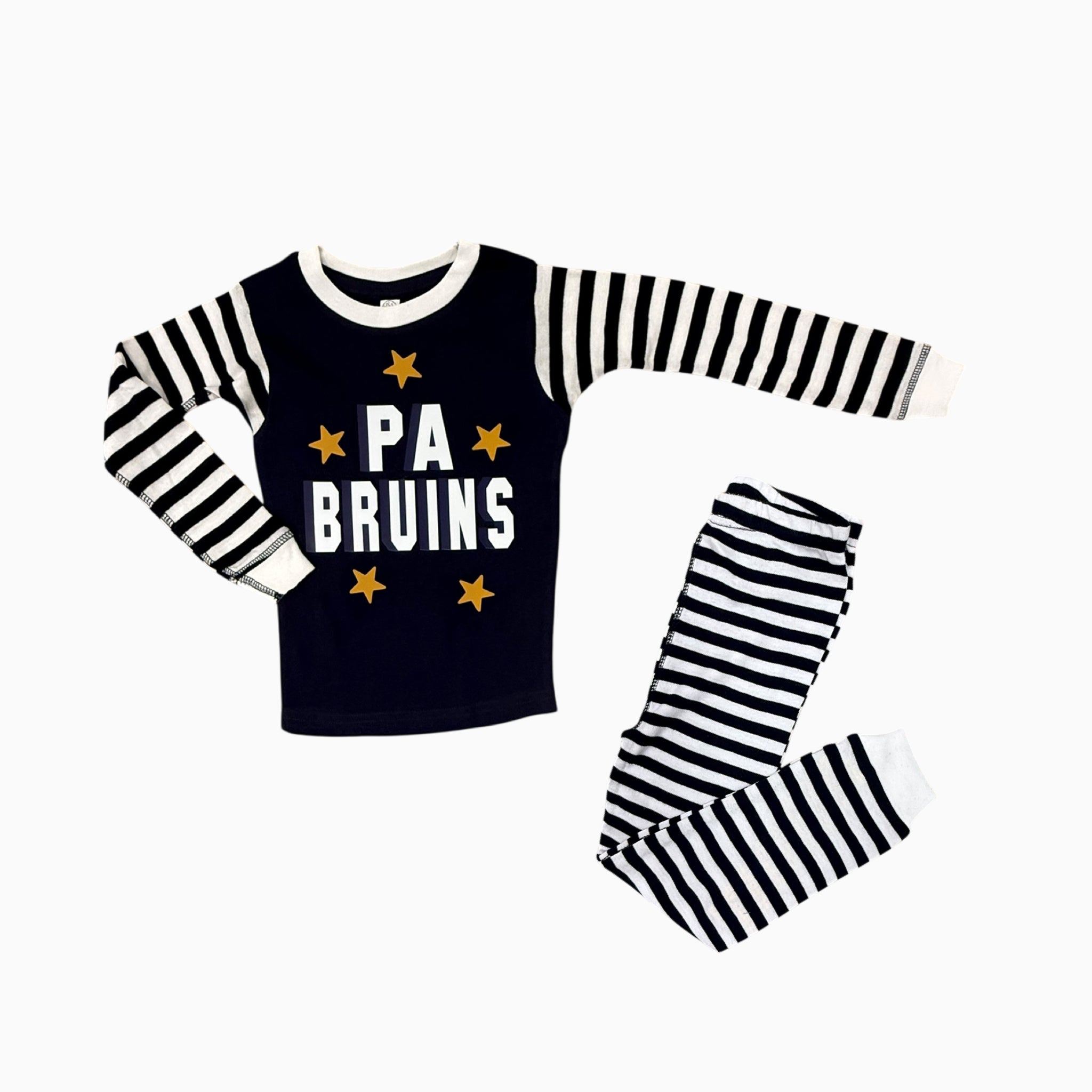 Toddler Pajama Set - PA BRUINS w/ Stars