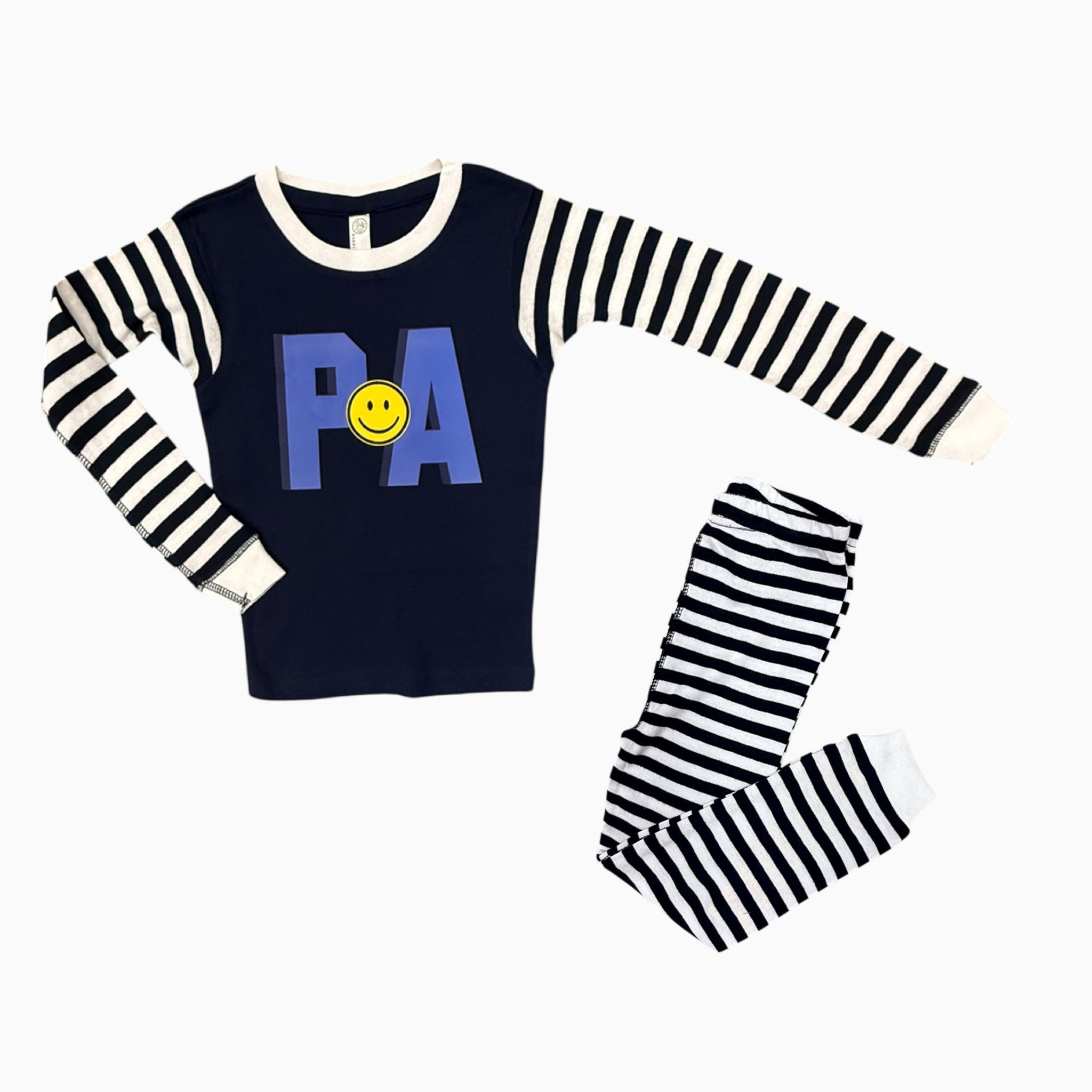 Toddler Pajama Set - Large PA w/ Smiley Face