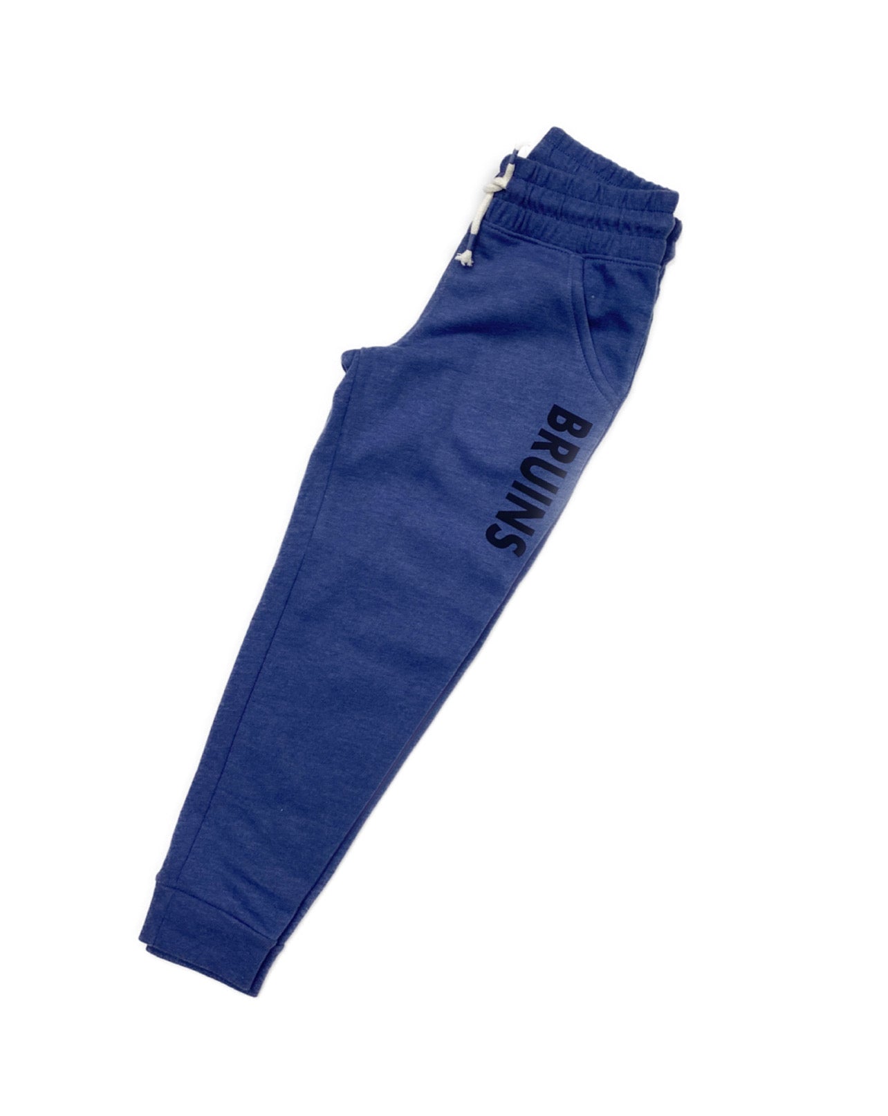 Toddler Girls' Fleece Jogger Pant-Heather Navy