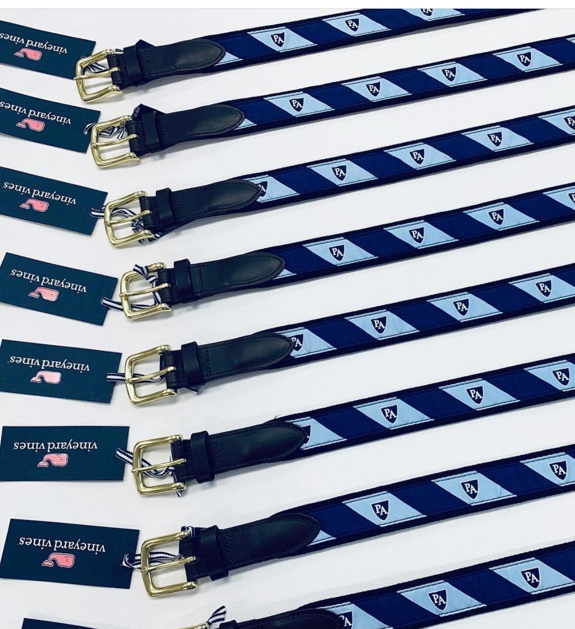 Belts Vineyard Vines - PA Shield