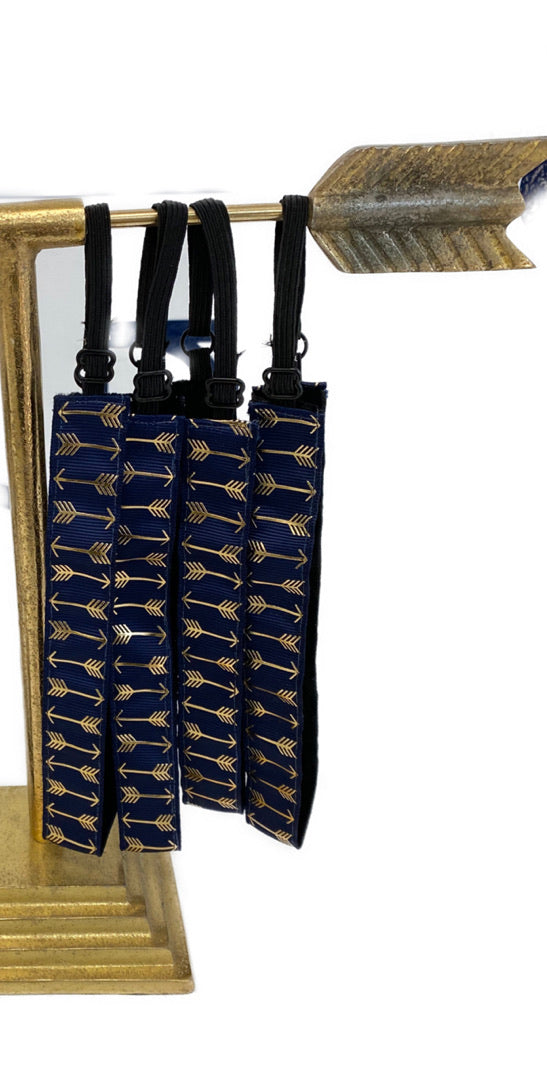 Hair Girls' Navy Headband with Gold Arrows