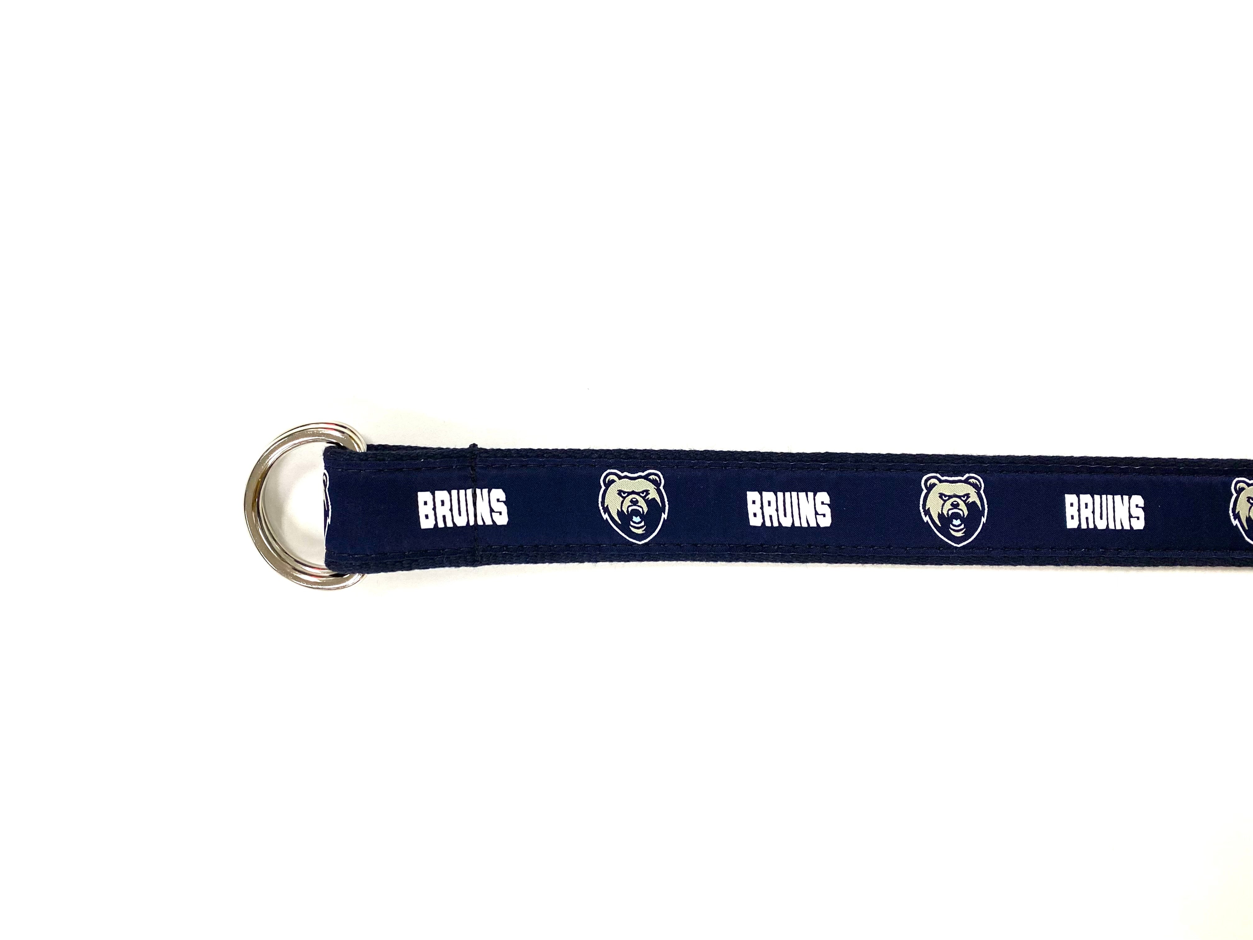 Adult Canvas Ribbon Belt w/D Ring-Bear