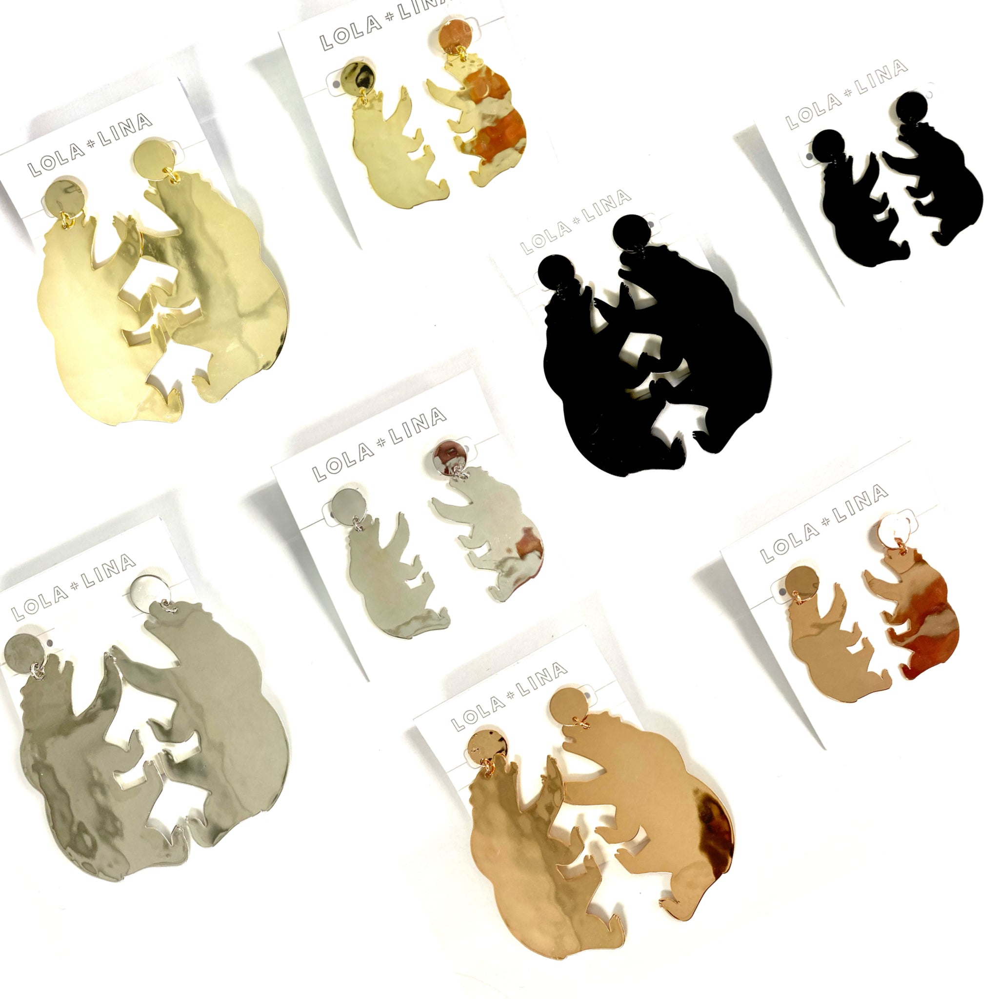 Bear Earrings