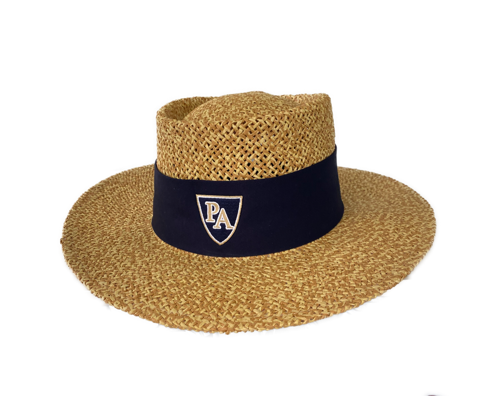 Tournament Straw Gambler Hat