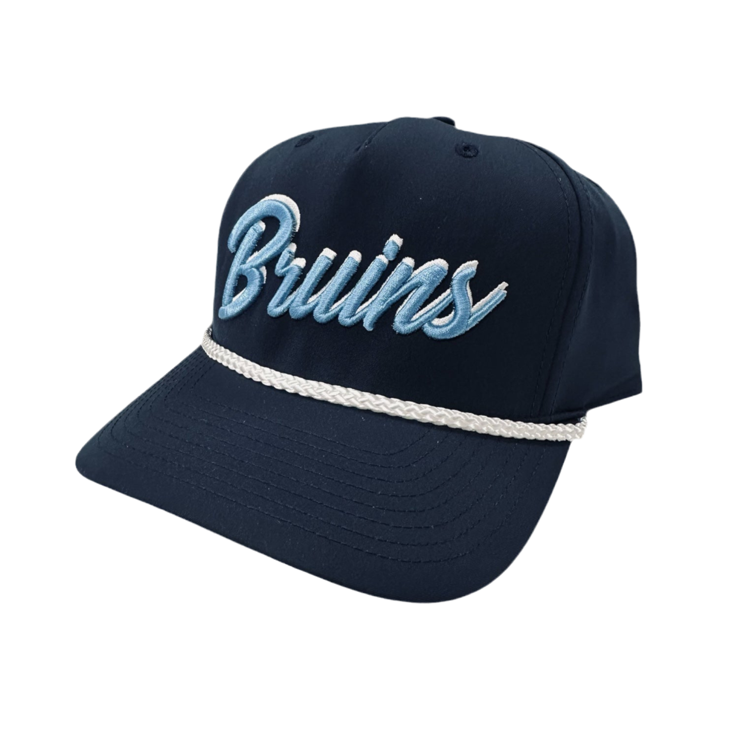 Richardson Navy Classic Rope Hat - BRUINS Script