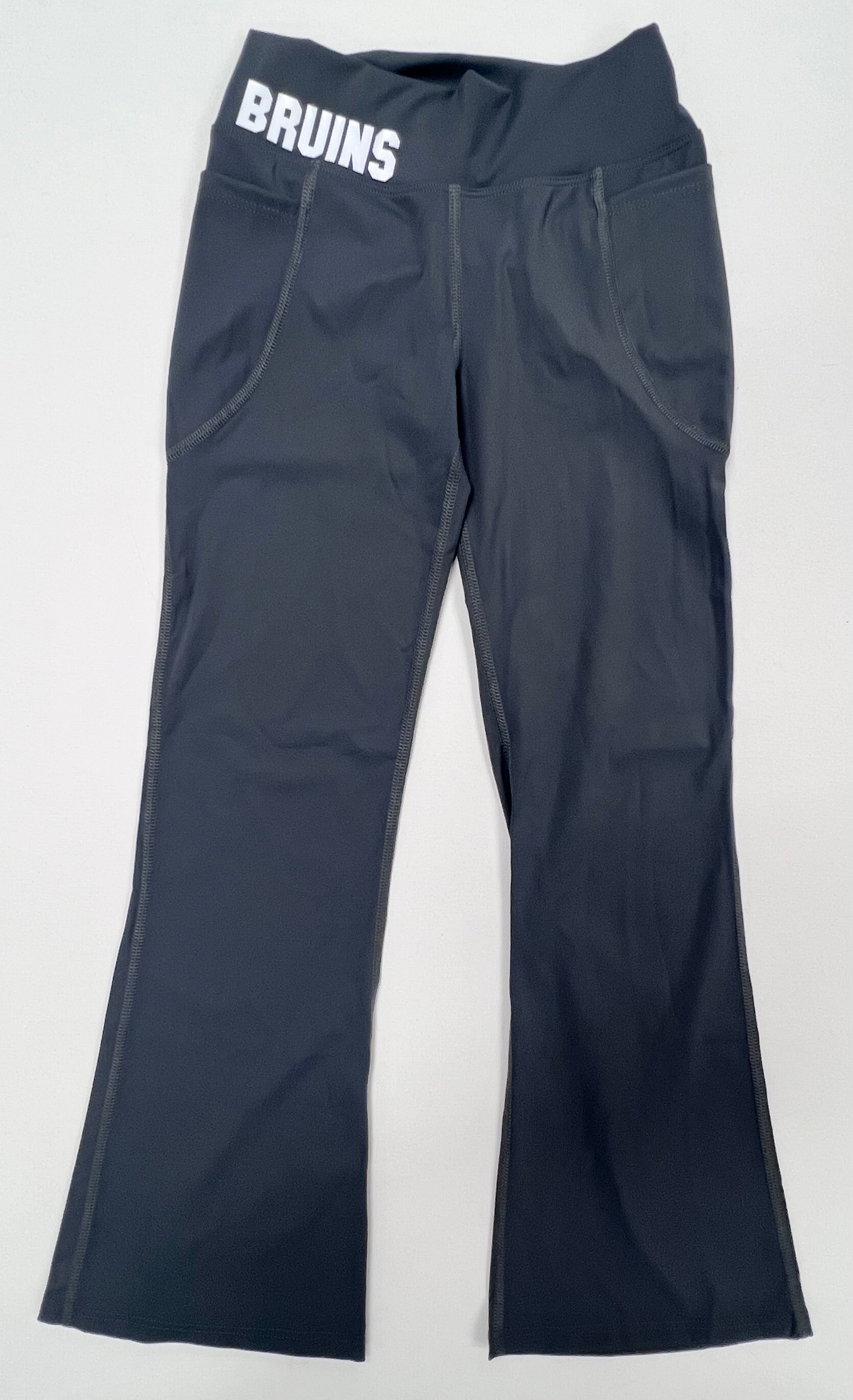 Girls' Flare Leggings with pocket - Gray