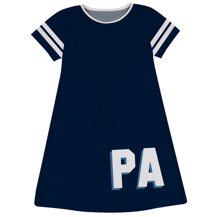 Toddler Girls’ Navy Dress - PA