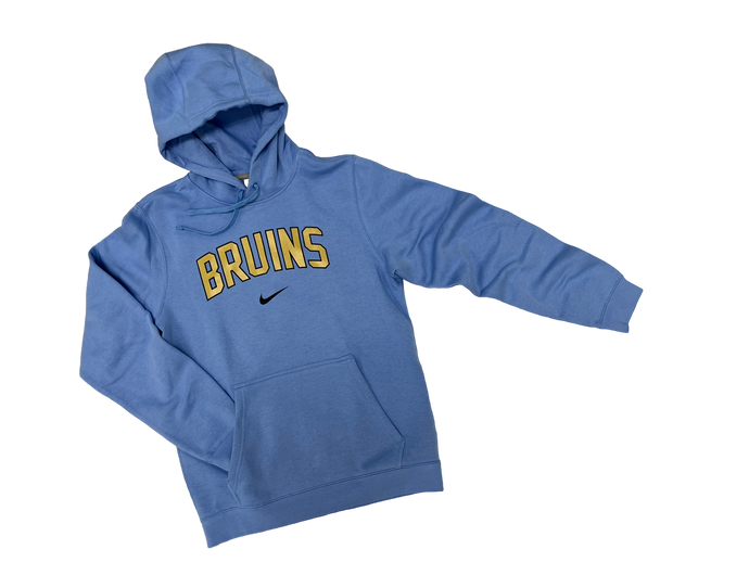Men's Nike Therma PO Hoodie Valor Blue - Gold BRUINS