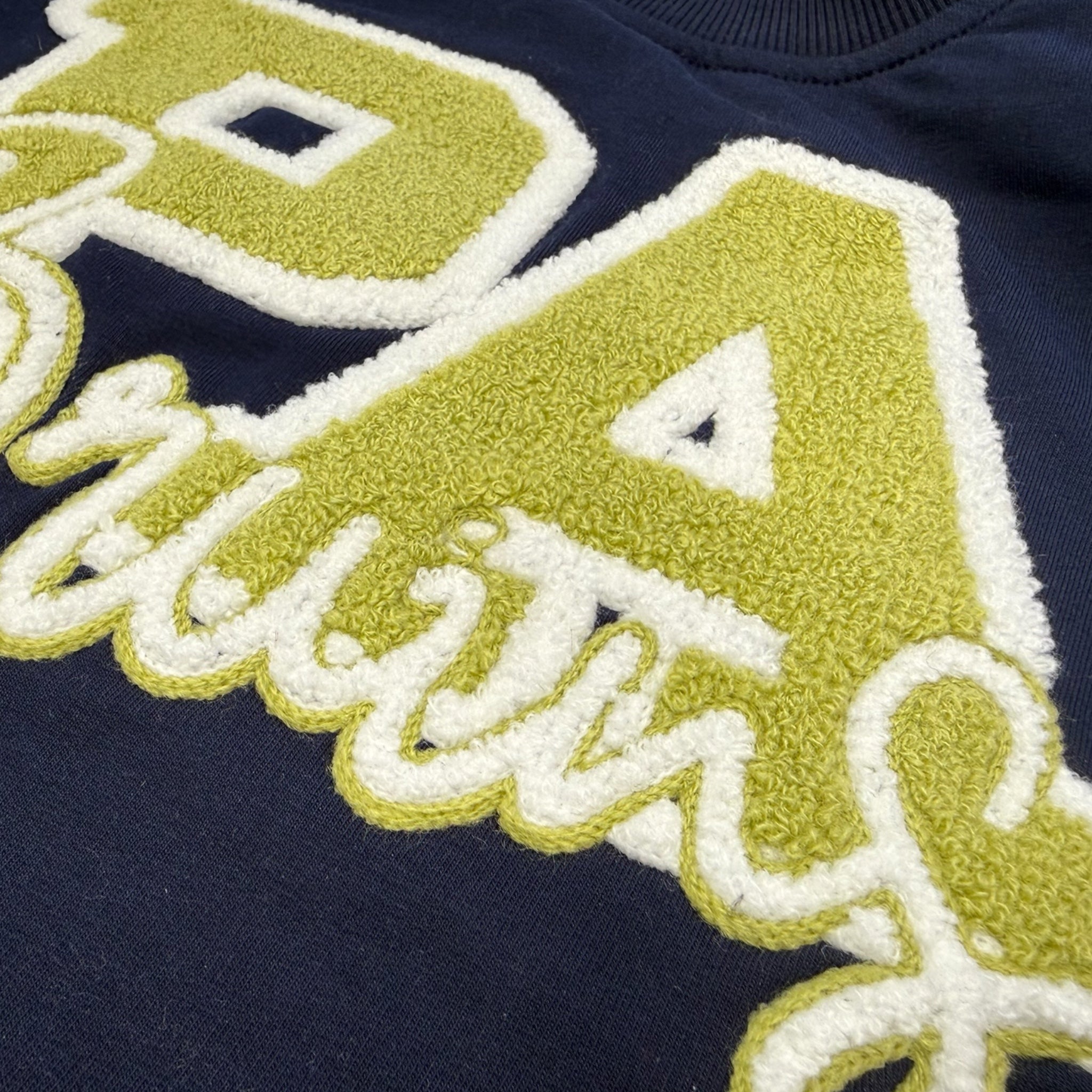 Girls' Navy Crew w/ Chenille Applique - PA Bruins