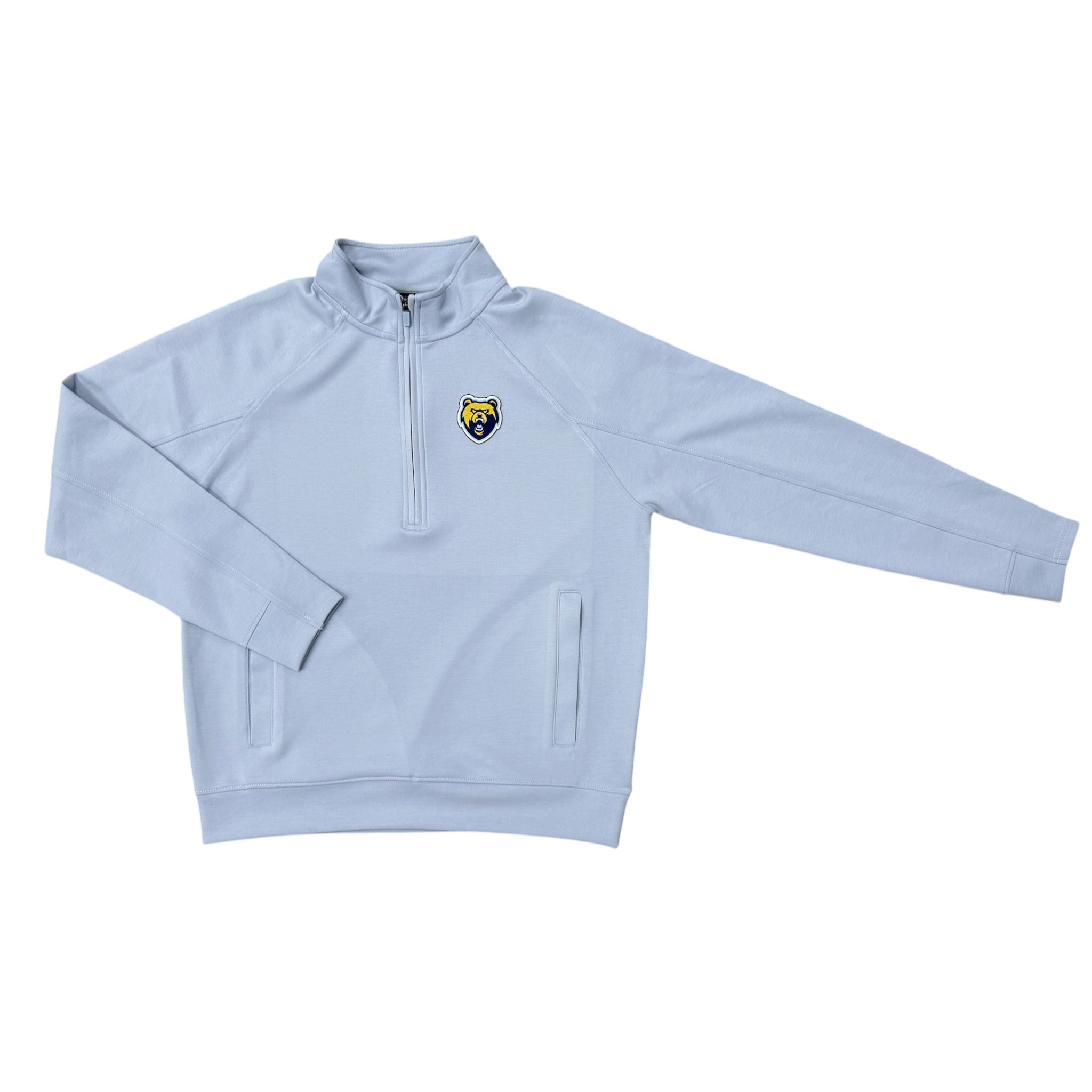 Adult J. America Apex 1/4 Zip - Embroidered Bear Head