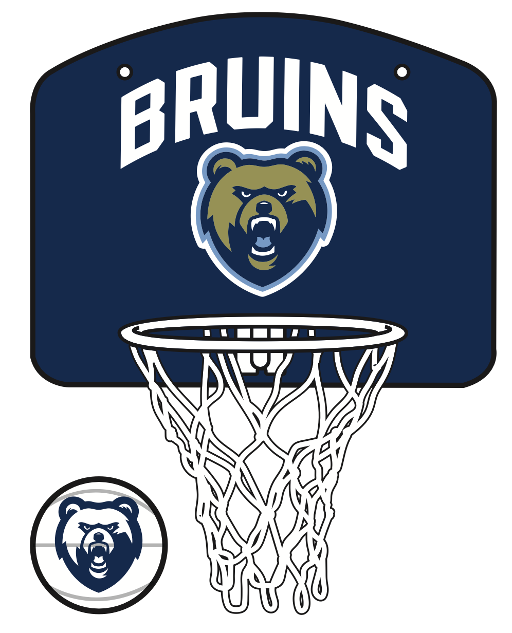 Mini Basketball Set with Ball | The Den at Pulaski Academy