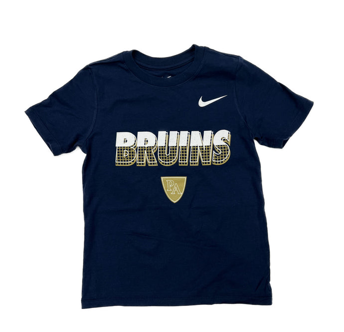 Toddler SS Core Cotton Nike Tee - BRUINS (Gold Grid)
