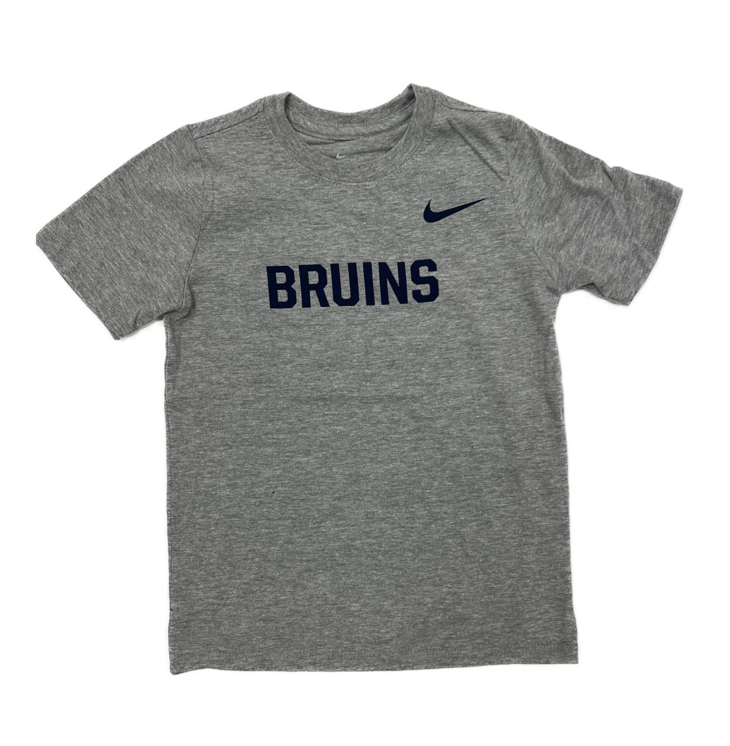 Toddler Dark Heather SS Core Cotton Nike Tee - BRUINS