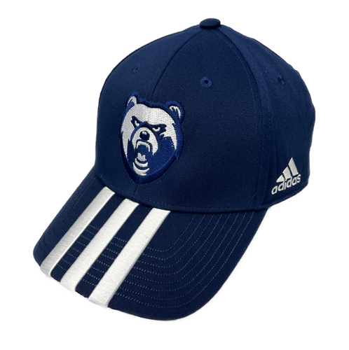 Hat - Adidas Three Stripe Cap Navy - BearHead