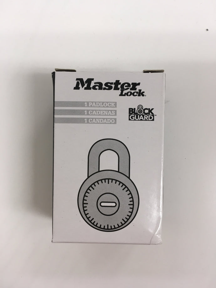 Master Combination Lock - Black Letter Dial
