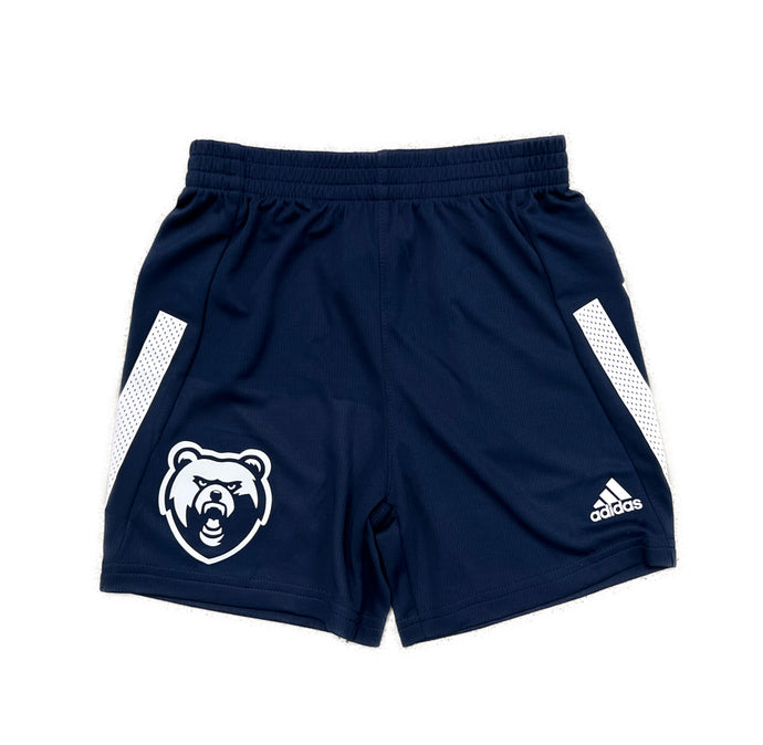 Toddler Boys' Adidas Bold 3-Stripe Shorts-Navy/Bear