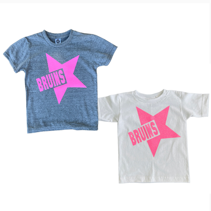 Toddler Girls' Tee - Pink Glitter Star